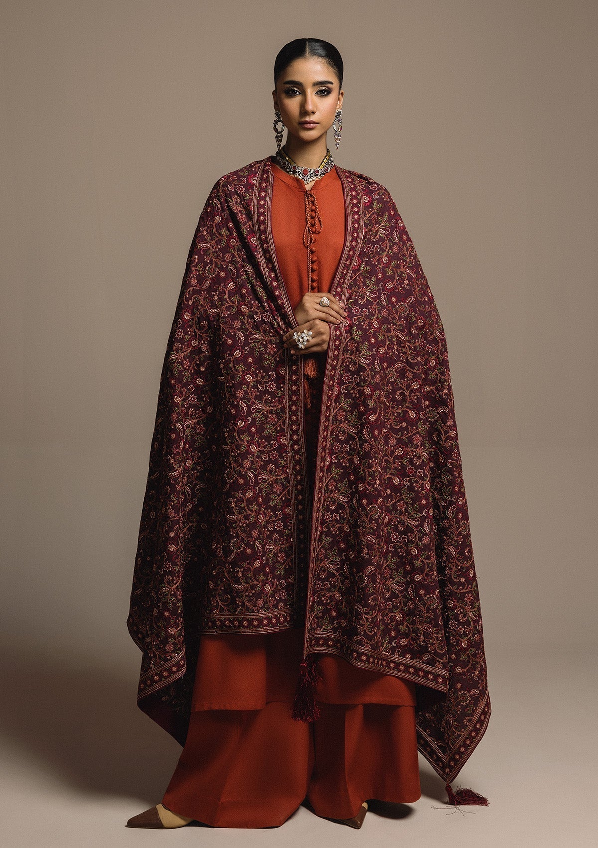 Aik Atelier | Aik Roz Karandi 25 | LOOK 04 - by Libasekhas UK - Registered Vendor of : Aik Atelier - 100% Original Designer Dress