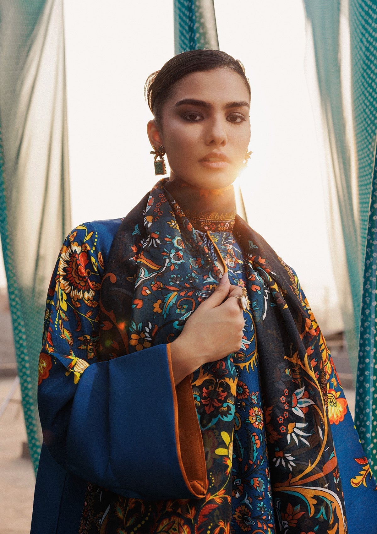 Aik Atelier | Roz Khaddar | AIK ROZ '25 D2 - LOOK 03 - by Libasekhas UK - Registered Vendor of : Aik Atelier - 100% Original Designer Dress