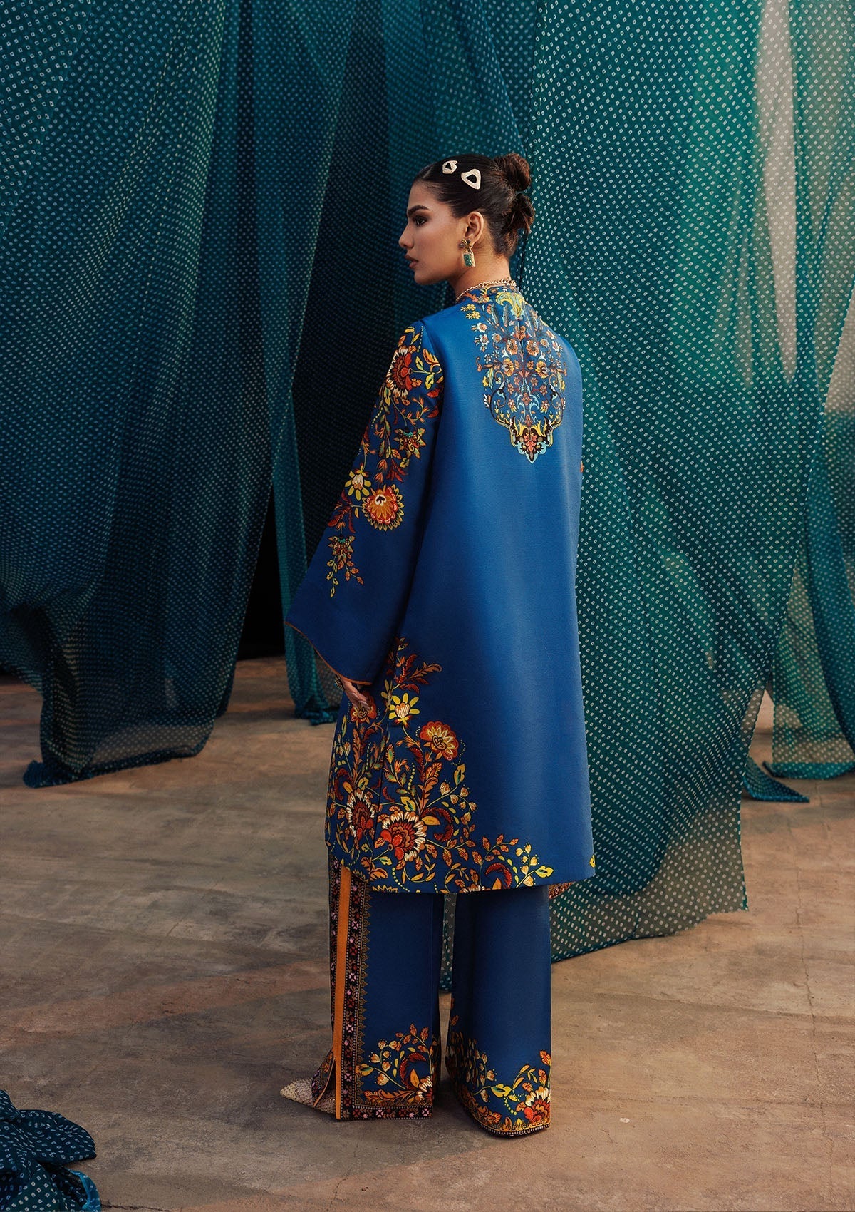 Aik Atelier | Roz Khaddar | AIK ROZ '25 D2 - LOOK 03 - by Libasekhas UK - Registered Vendor of : Aik Atelier - 100% Original Designer Dress