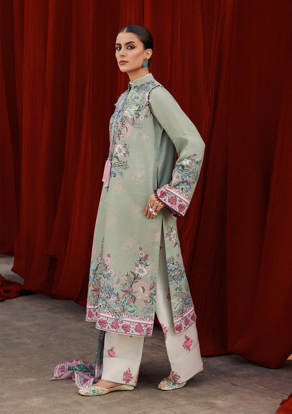 Aik Atelier | Roz Khaddar | AIK ROZ '25 D2 - LOOK 06 - by Libasekhas UK - Registered Vendor of : Aik Atelier - 100% Original Designer Dress