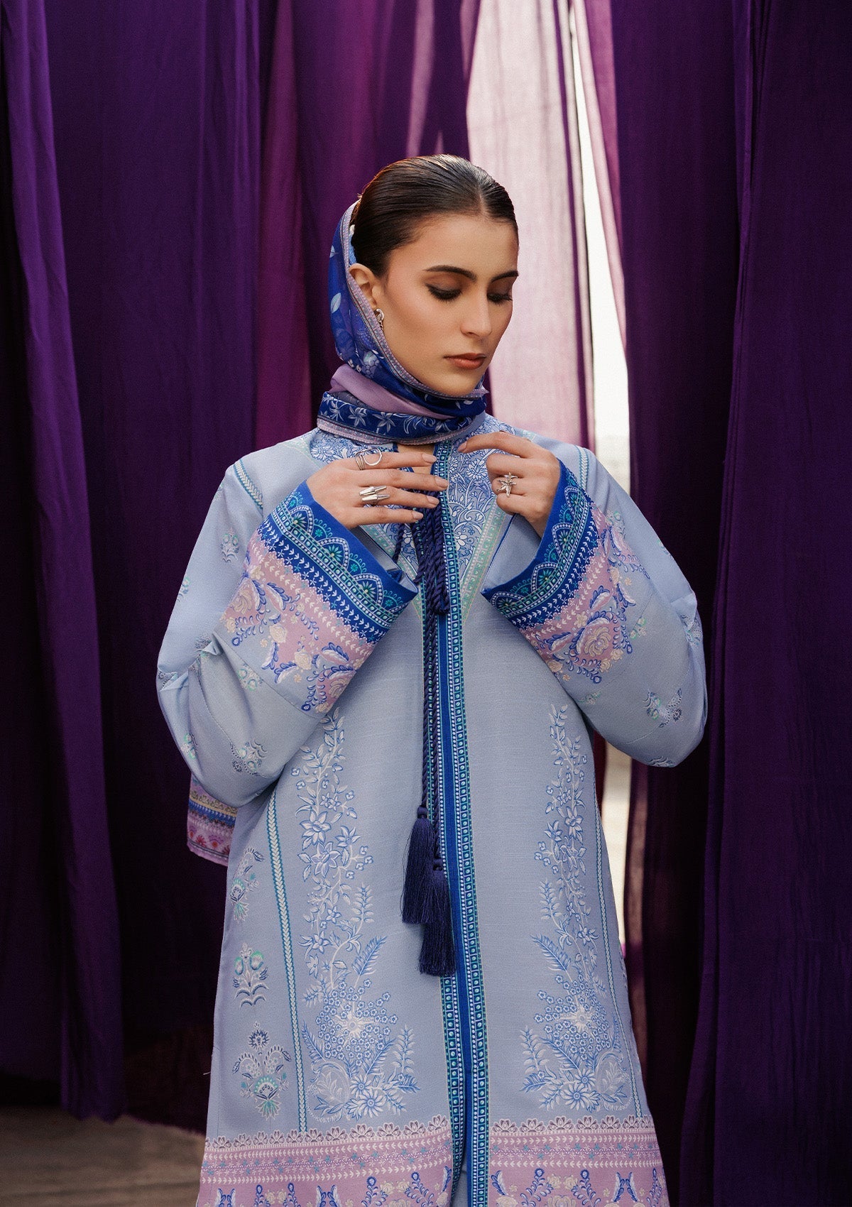 Aik Atelier | Roz Khaddar |  AIK ROZ '25 D2 - LOOK 08 - by Libasekhas UK - Registered Vendor of : Aik Atelier - 100% Original Designer Dress