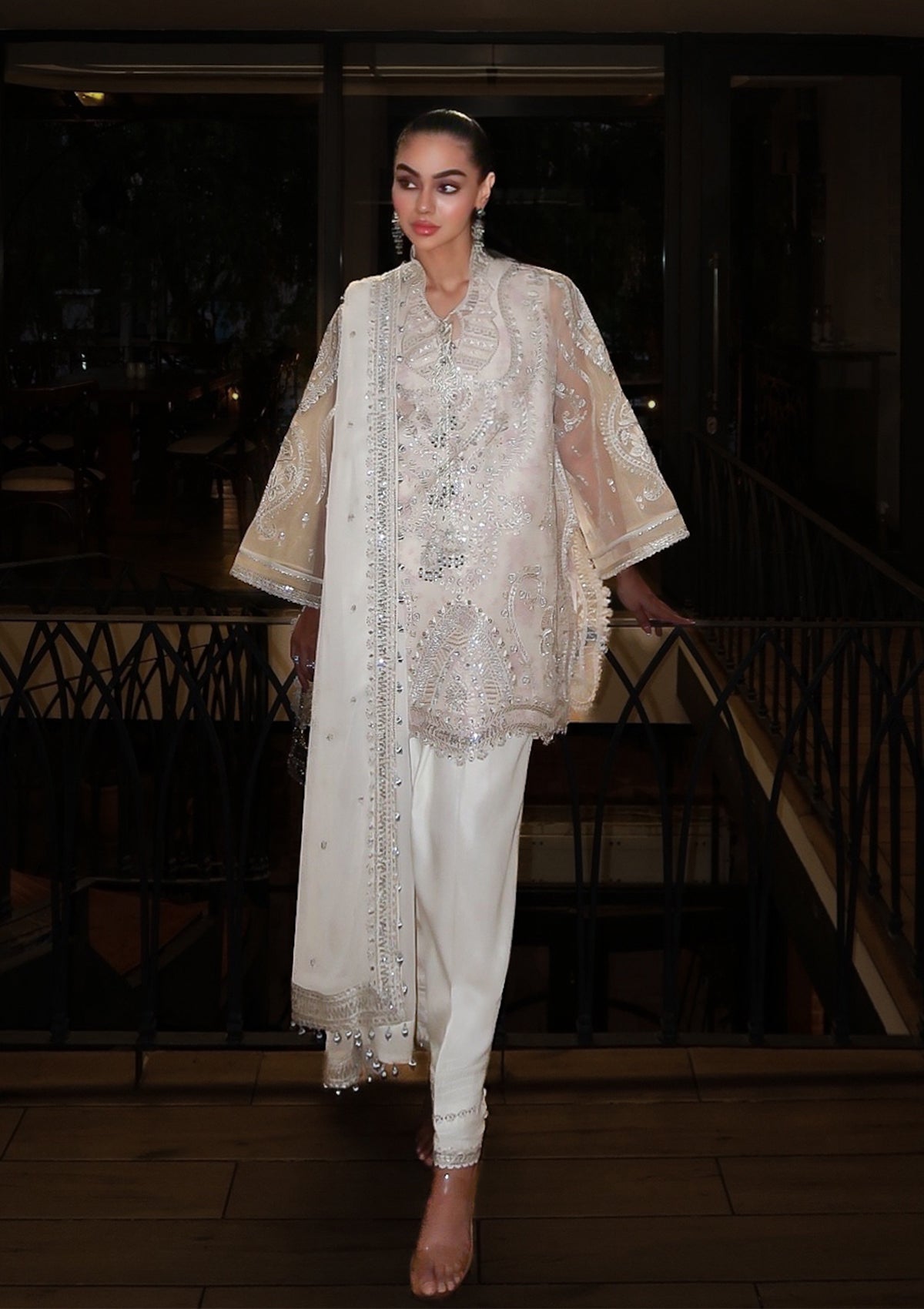 Aik Atelier | Aik Shaam 26 | Aik Shaam - Look B2602 - by Libasekhas UK - Registered Vendor of : Aik Atelier - 100% Original Designer Dress