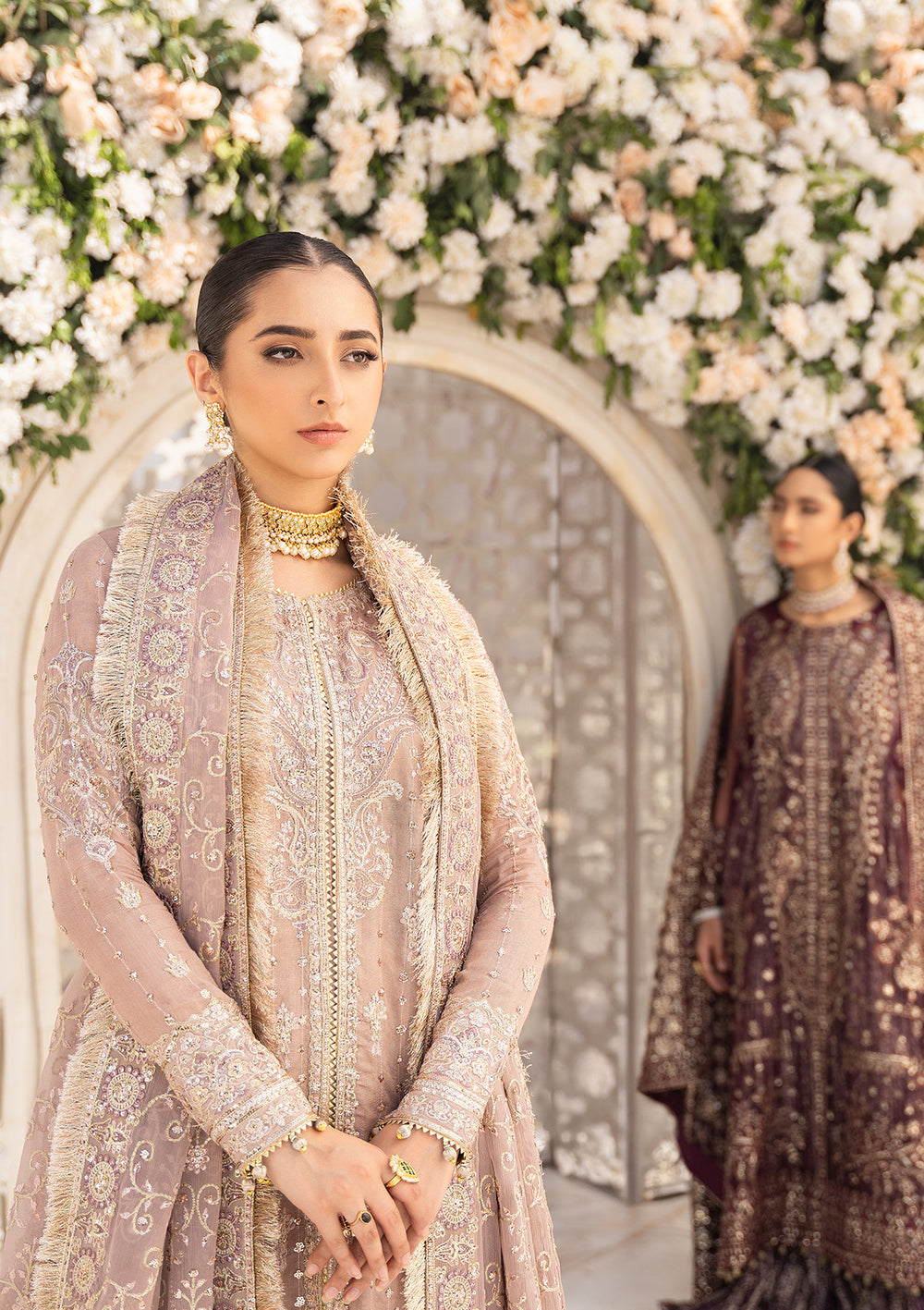 Aik Atelier | Formals Vol-1 24 | LOOK 02 - by - Libasekhas UK - Registered Vendor of : Aik Atelier - 100% Original Designer Dresss