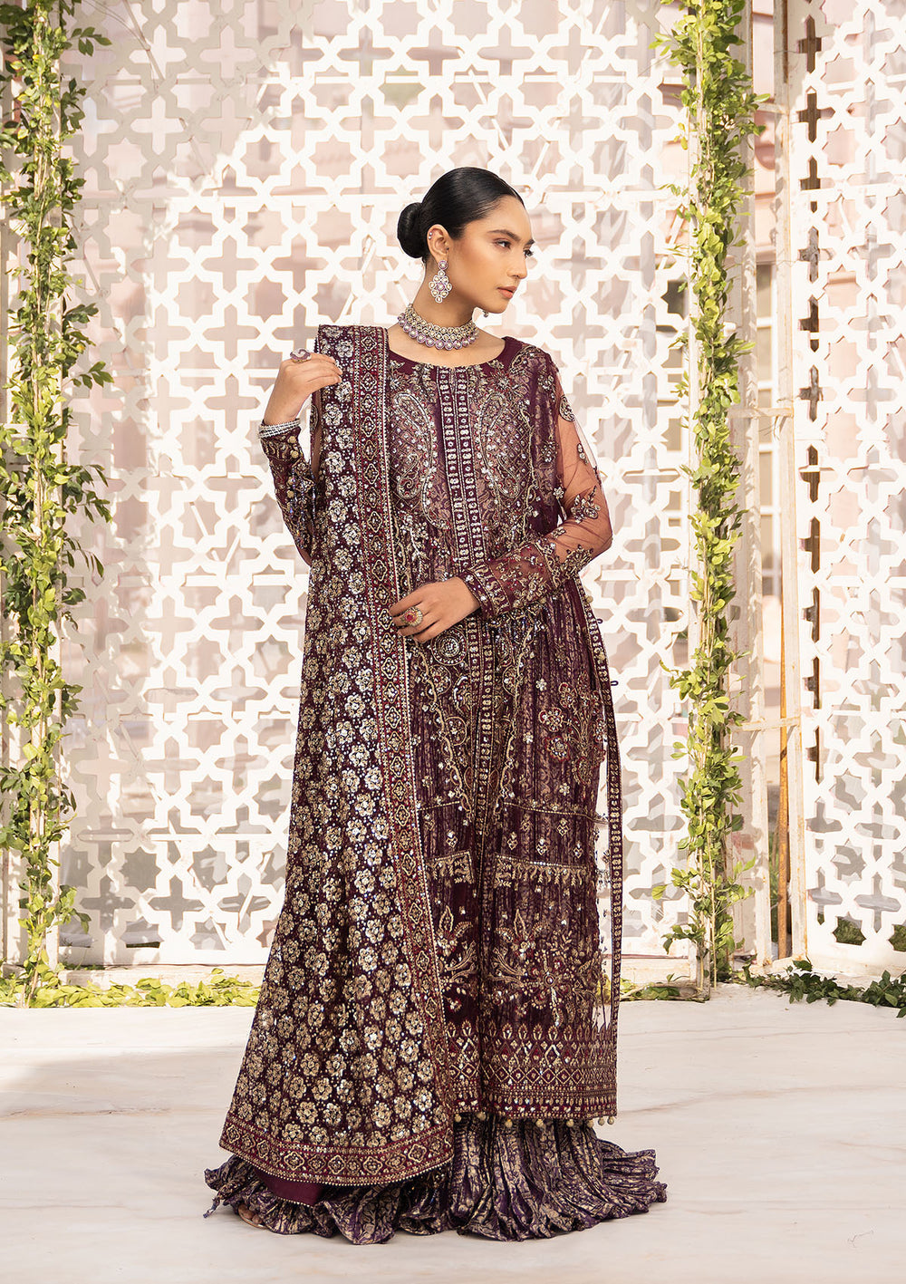 Aik Atelier | Formals Vol-1 24 | LOOK 04 - by - Libasekhas UK - Registered Vendor of : Aik Atelier - 100% Original Designer Dresss