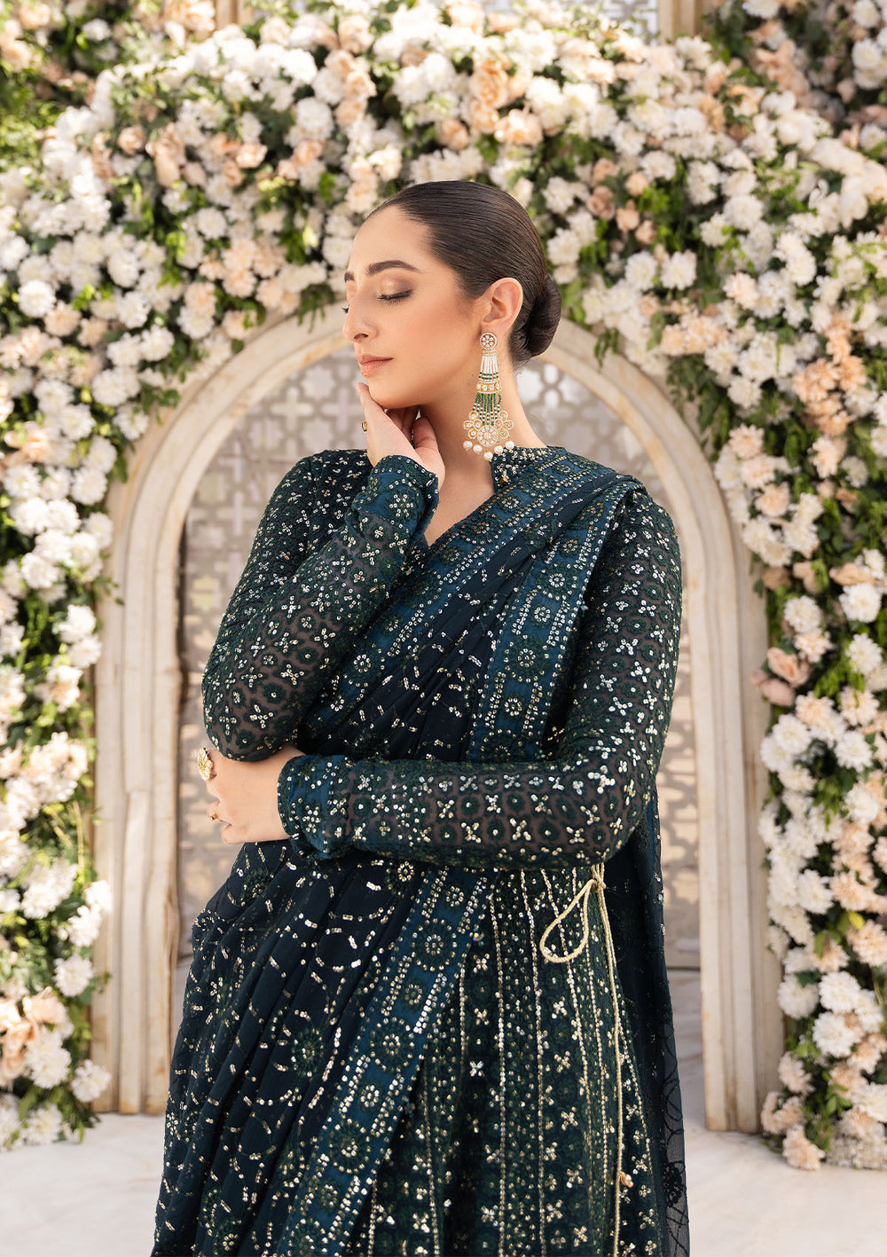 Aik Atelier | Formals Vol-1 24 | LOOK 01 - by - Libasekhas UK - Registered Vendor of : Aik Atelier - 100% Original Designer Dresss