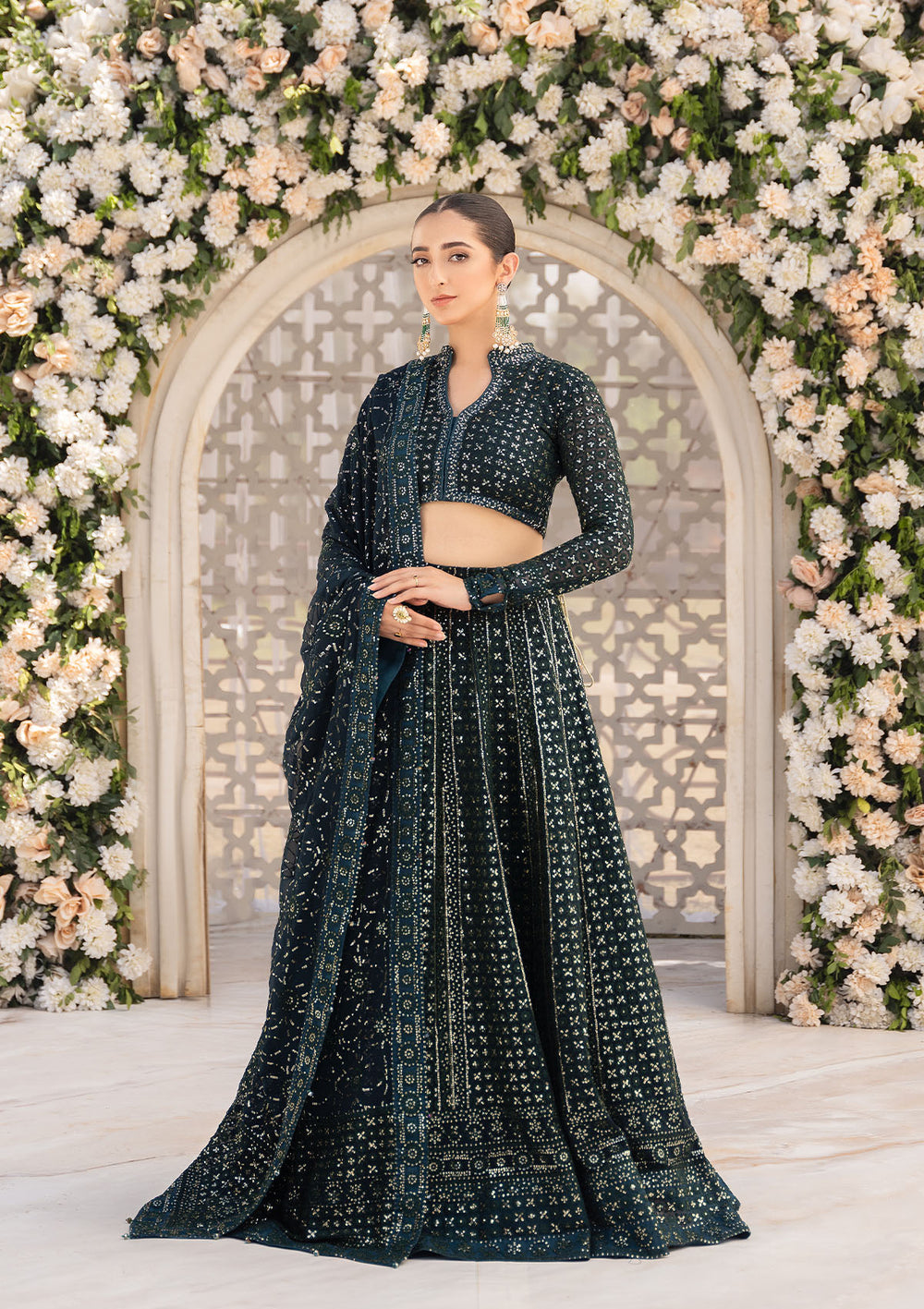Aik Atelier | Formals Vol-1 24 | LOOK 01 - by - Libasekhas UK - Registered Vendor of : Aik Atelier - 100% Original Designer Dresss