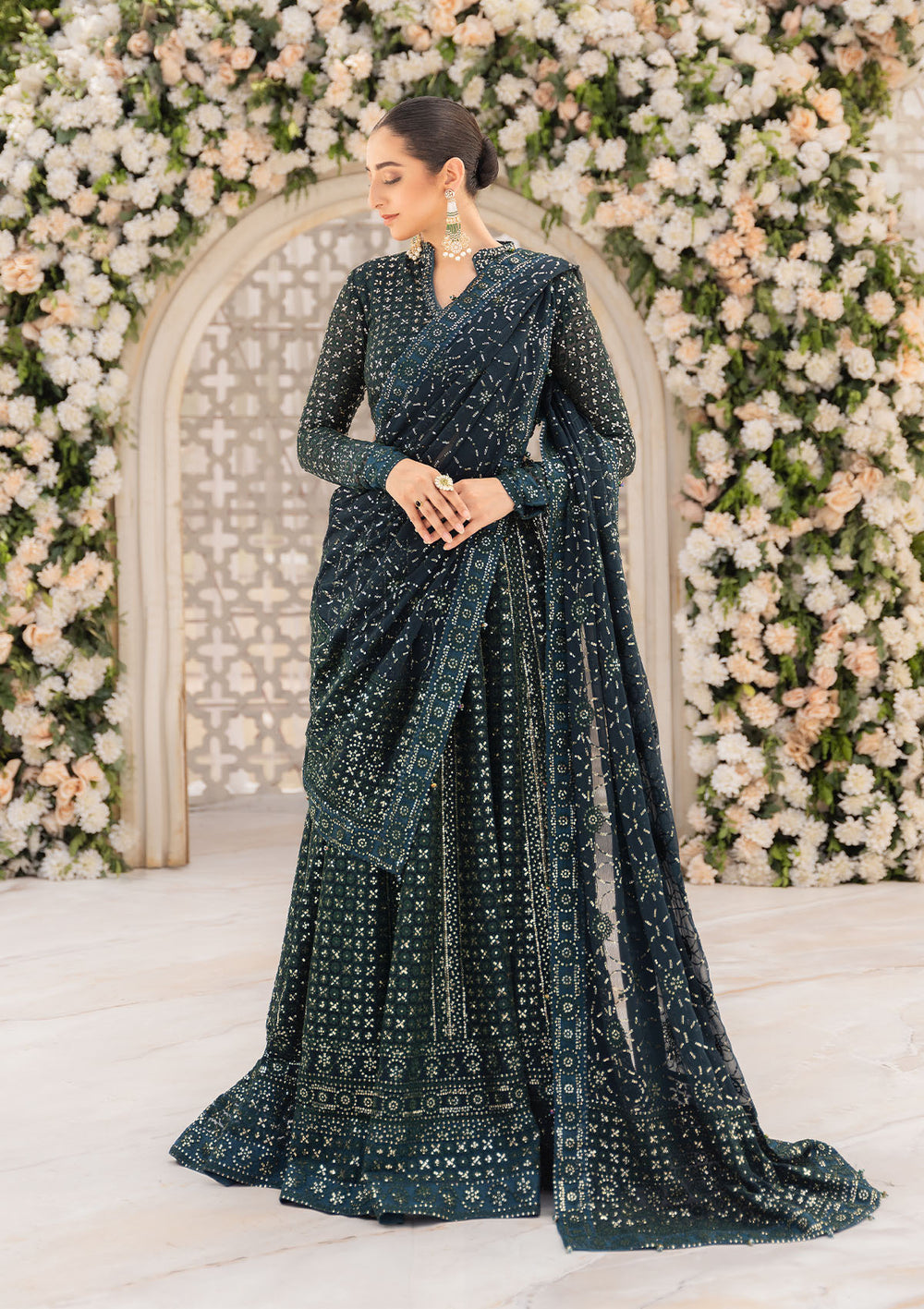 Aik Atelier | Formals Vol-1 24 | LOOK 01 - by - Libasekhas UK - Registered Vendor of : Aik Atelier - 100% Original Designer Dresss