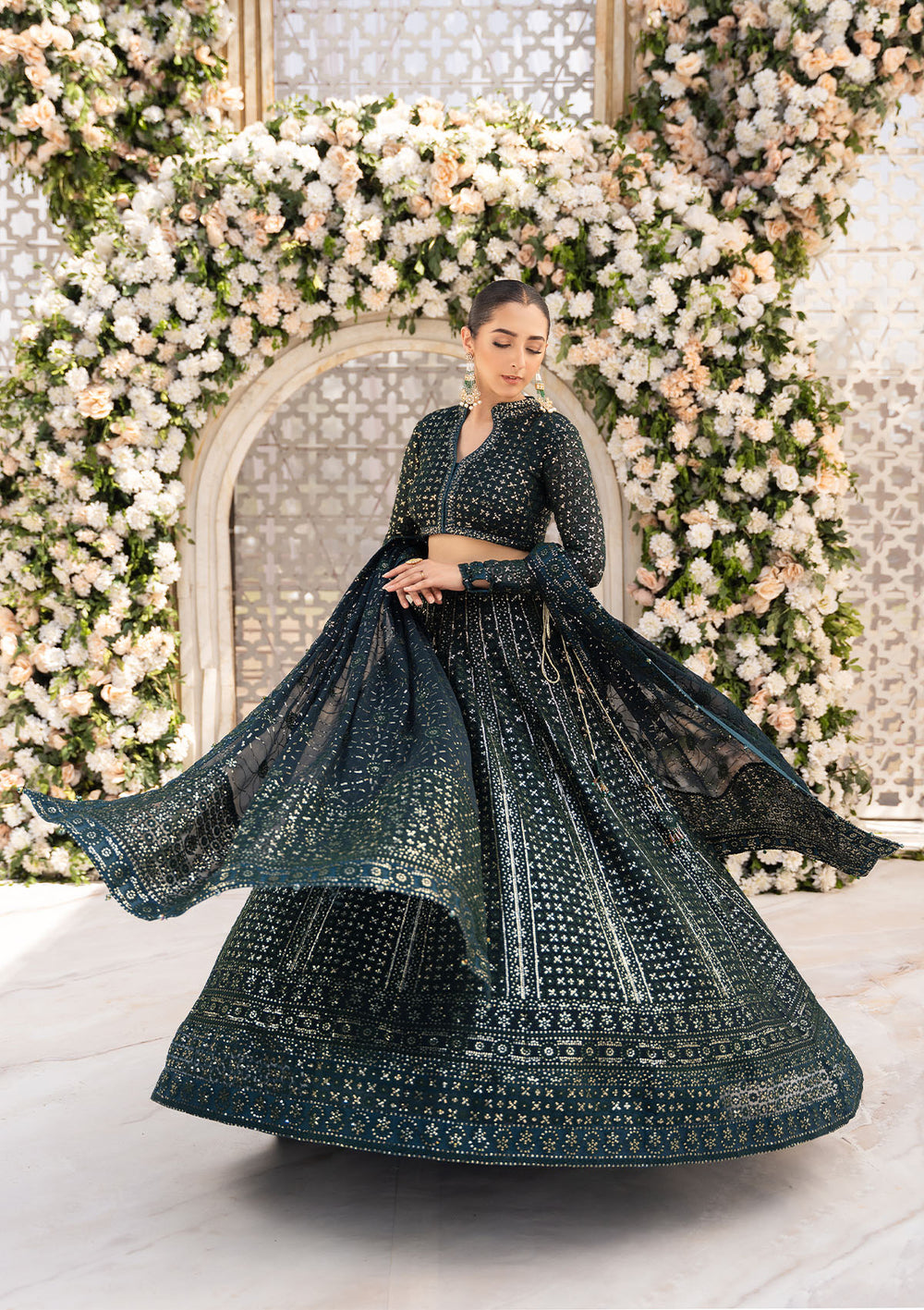 Aik Atelier | Formals Vol-1 24 | LOOK 01 - by - Libasekhas UK - Registered Vendor of : Aik Atelier - 100% Original Designer Dresss