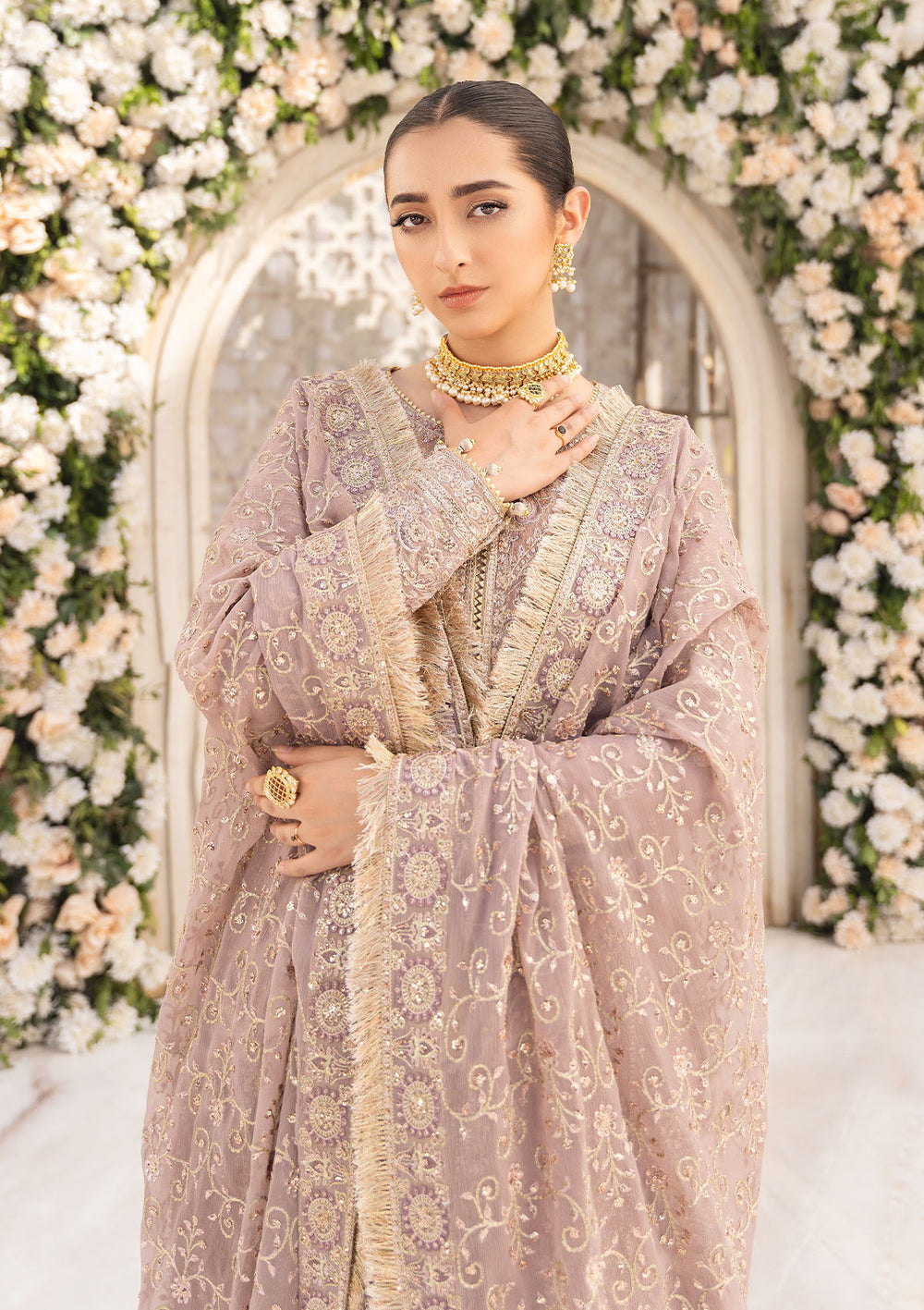 Aik Atelier | Formals Vol-1 24 | LOOK 02 - by - Libasekhas UK - Registered Vendor of : Aik Atelier - 100% Original Designer Dresss
