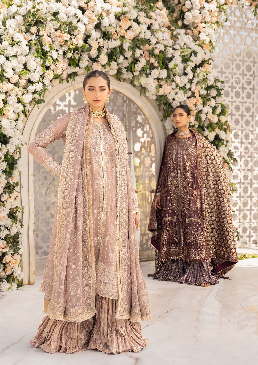 Aik Atelier | Formals Vol-1 24 | LOOK 02 - by - Libasekhas UK - Registered Vendor of : Aik Atelier - 100% Original Designer Dresss