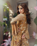 Ain | Naulakha Wedding Festive 24 |   AR-143 KESAR - by - Libasekhas UK - Registered Vendor of : Ain - 100% Original Designer Dresss