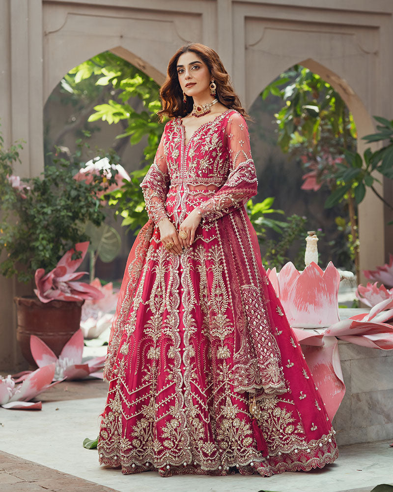 Ain | Naulakha Wedding Festive 24 | AR-140 HANNAH - by - Libasekhas UK - Registered Vendor of : Ain - 100% Original Designer Dresss