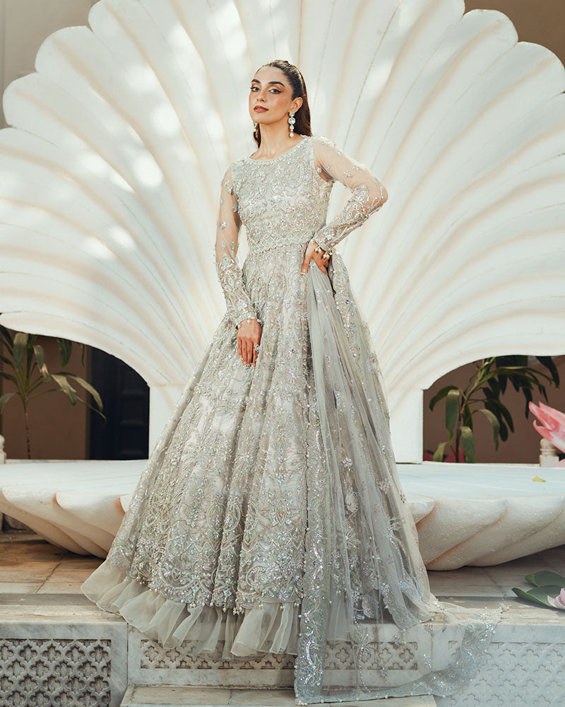 Ain | Naulakha Wedding Festive 24 | AR-138 CRYSTAL - by - Libasekhas UK - Registered Vendor of : Ain - 100% Original Designer Dresss