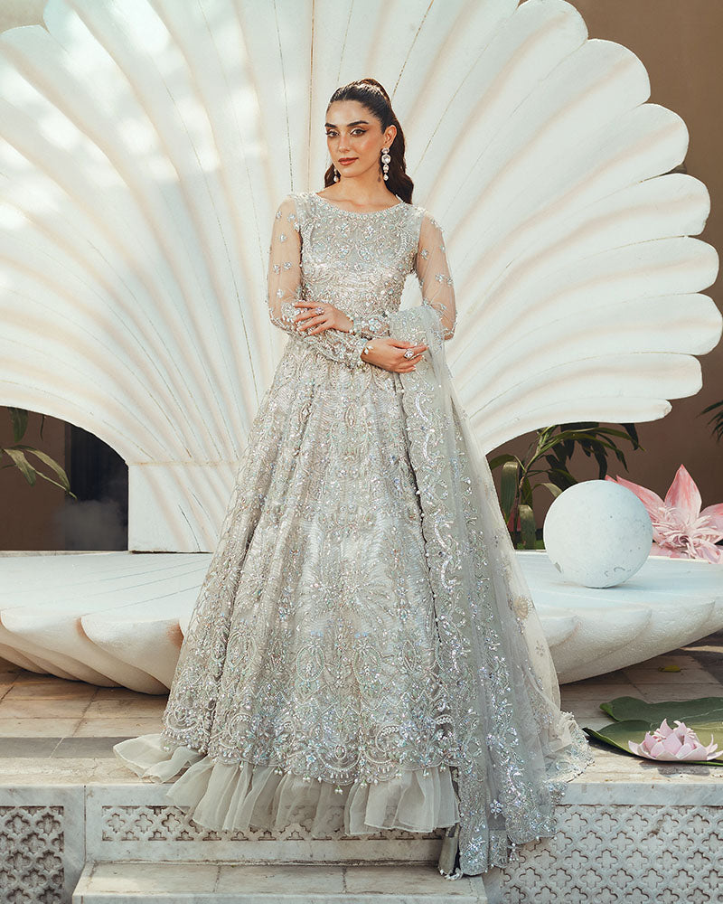 Ain | Naulakha Wedding Festive 24 | AR-138 CRYSTAL - by - Libasekhas UK - Registered Vendor of : Ain - 100% Original Designer Dresss
