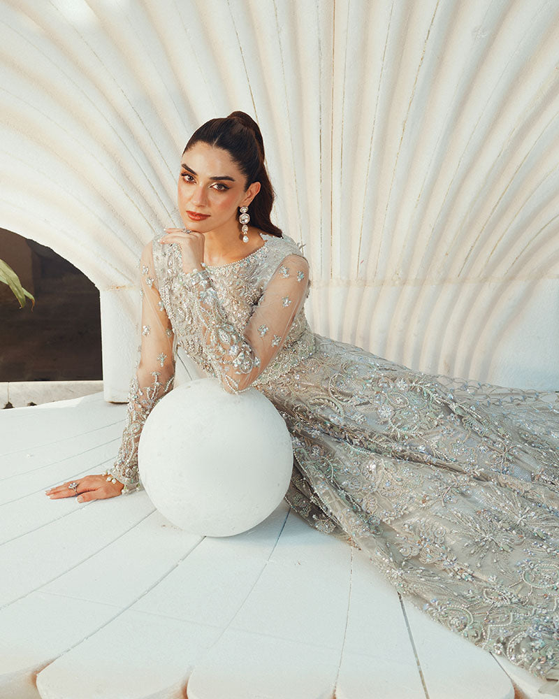 Ain | Naulakha Wedding Festive 24 | AR-138 CRYSTAL - by - Libasekhas UK - Registered Vendor of : Ain - 100% Original Designer Dresss
