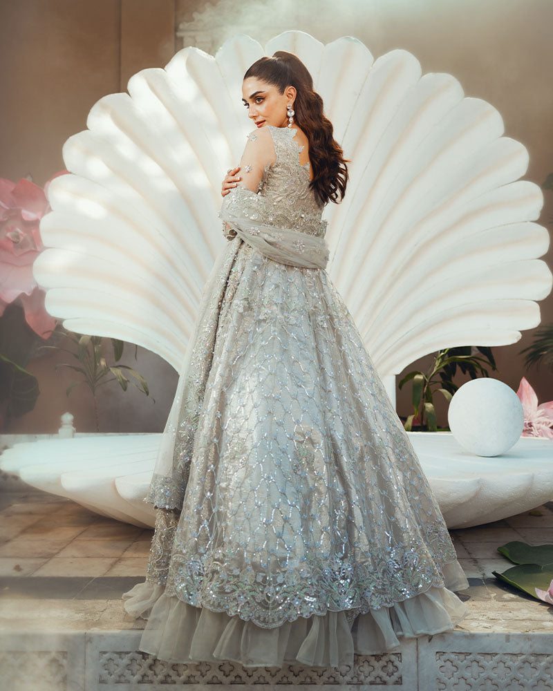 Ain | Naulakha Wedding Festive 24 | AR-138 CRYSTAL - by - Libasekhas UK - Registered Vendor of : Ain - 100% Original Designer Dresss