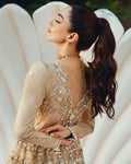 Ain | Naulakha Wedding Festive 24 |  AR-144 SHELL - by - Libasekhas UK - Registered Vendor of : Ain - 100% Original Designer Dresss