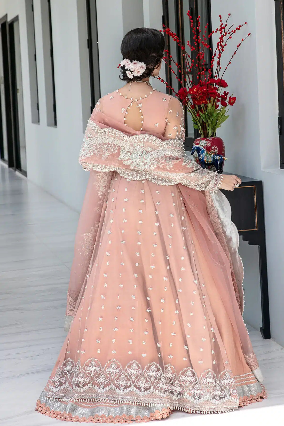 AJR Couture | Bridal Couture23 | Evangeline - by - Libasekhas UK - Registered Vendor of : AJR Couture - 100% Original Designer Dresss