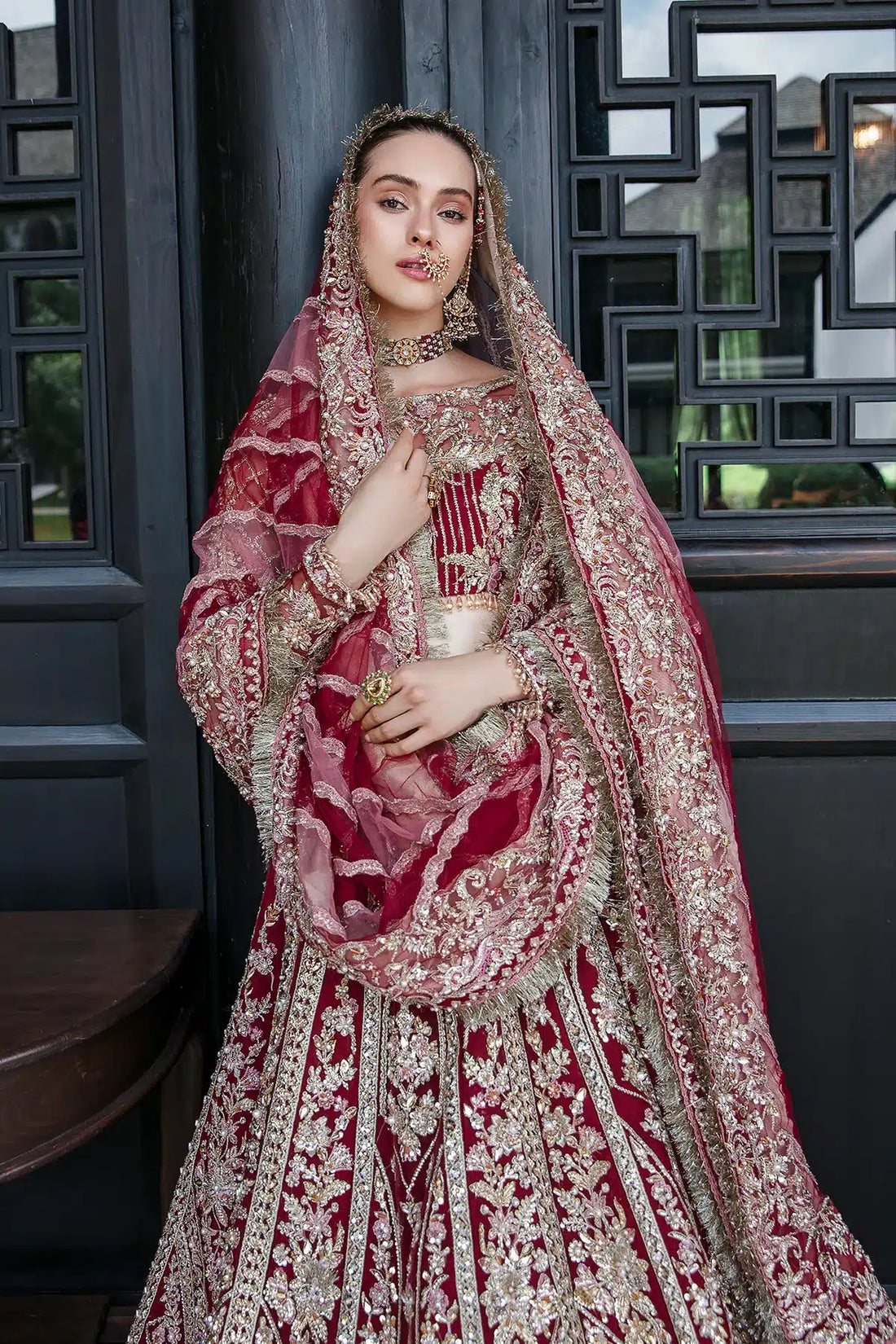 AJR Couture | Bridal Couture23 | Marigold - by - Libasekhas UK - Registered Vendor of : AJR Couture - 100% Original Designer Dresss