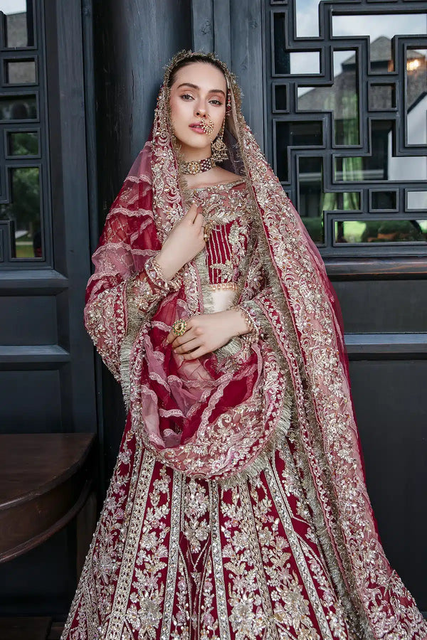 AJR Couture | Bridal Couture23 | Marigold - by - Libasekhas UK - Registered Vendor of : AJR Couture - 100% Original Designer Dresss