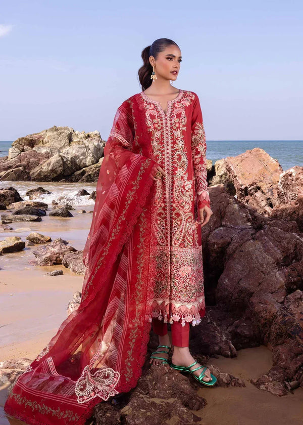 Akbar Aslam | Oasis Lawn 24 | Petuna - by - Libasekhas UK - Registered Vendor of : Akbar Aslam - 100% Original Designer Dresss