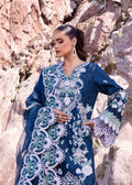 Akbar Aslam | Oasis Lawn 24 | Blue Bell - by - Libasekhas UK - Registered Vendor of : Akbar Aslam - 100% Original Designer Dresss