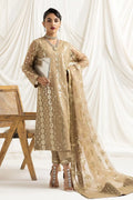 Alizeh | Dua Formals 23 | DUA-V02D01B- AIREEN(IVORY BEIGE) - by - Libasekhas UK - Registered Vendor of : Alizeh - 100% Original Designer Dresss