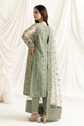 Alizeh | Dua Formals 23 | DUA-V02D02B-ALARA(PISTACHIO) - by - Libasekhas UK - Registered Vendor of : Alizeh - 100% Original Designer Dresss