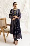 Alizeh | Dua Formals 23 | DUA-V02D01A- AIREEN(NAVY BLUE) - by - Libasekhas UK - Registered Vendor of : Alizeh - 100% Original Designer Dresss