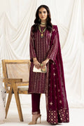 Alizeh | Dua Formals 23 | DUA-V02D03A-AYSAL(MAGENTA) - by - Libasekhas UK - Registered Vendor of : Alizeh - 100% Original Designer Dresss