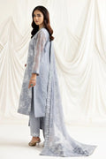 Alizeh | Dua Formals 23 | DUA-V02D05B-ELNAZ(GREY) - by - Libasekhas UK - Registered Vendor of : Alizeh - 100% Original Designer Dresss