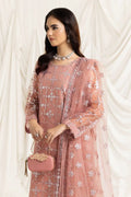 Alizeh | Dua Formals 23 | DUA-V02D04B-NAZIK(PINK) - by - Libasekhas UK - Registered Vendor of : Alizeh - 100% Original Designer Dresss