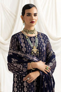 Alizeh | Dua Formals 23 | DUA-V02D01A- AIREEN(NAVY BLUE) - by - Libasekhas UK - Registered Vendor of : Alizeh - 100% Original Designer Dresss