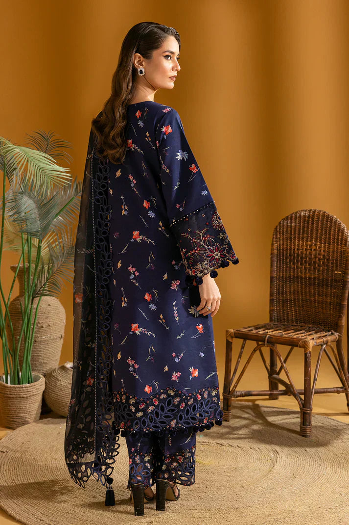 Alizeh | Maahi Embroidered Lawn | Iris - by - Libasekhas UK - Registered Vendor of : Alizeh - 100% Original Designer Dresss
