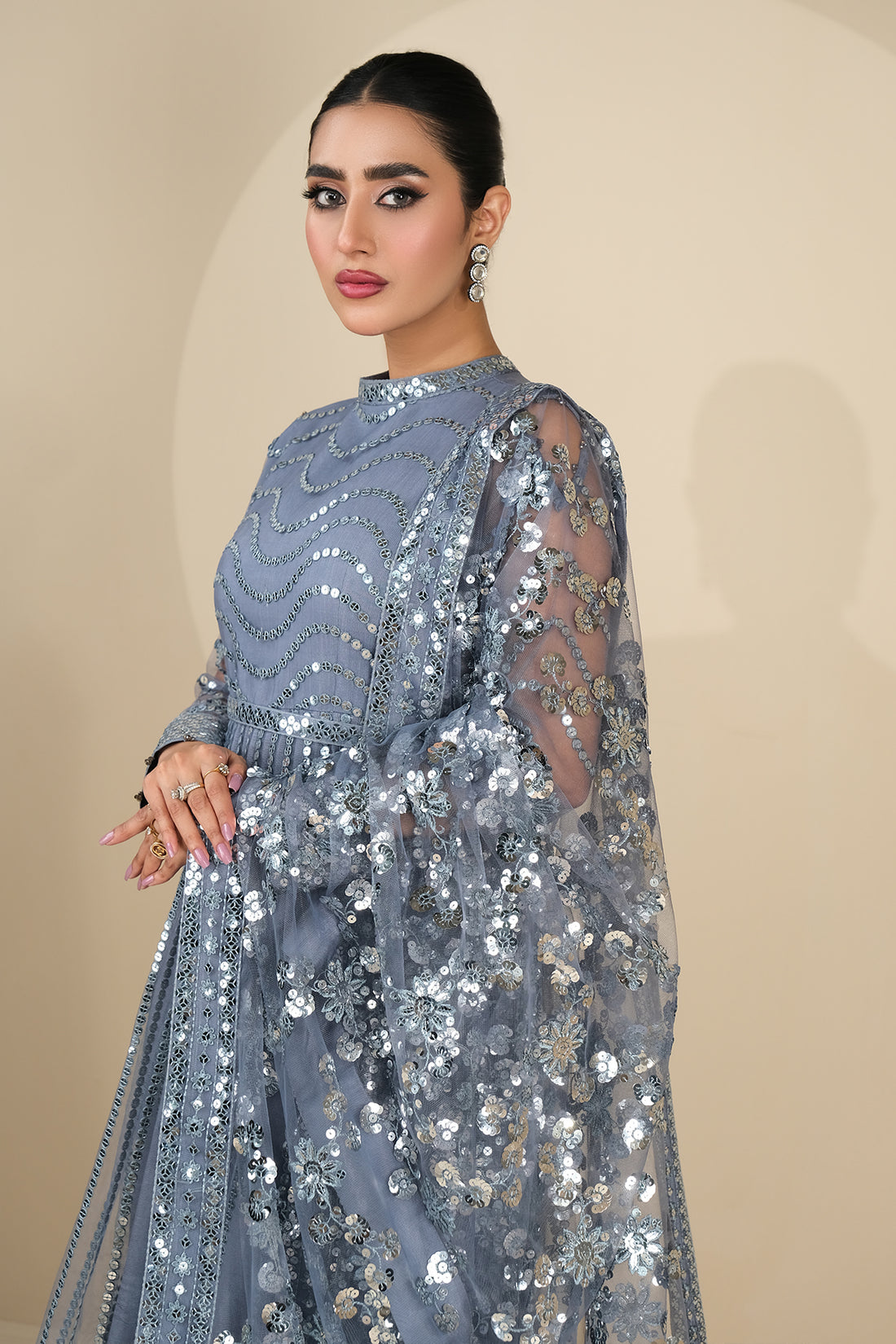 Alizeh | Formals Collection | SEFA UF-V03D02 - by - Libasekhas UK - Registered Vendor of : Alizeh - 100% Original Designer Dresss
