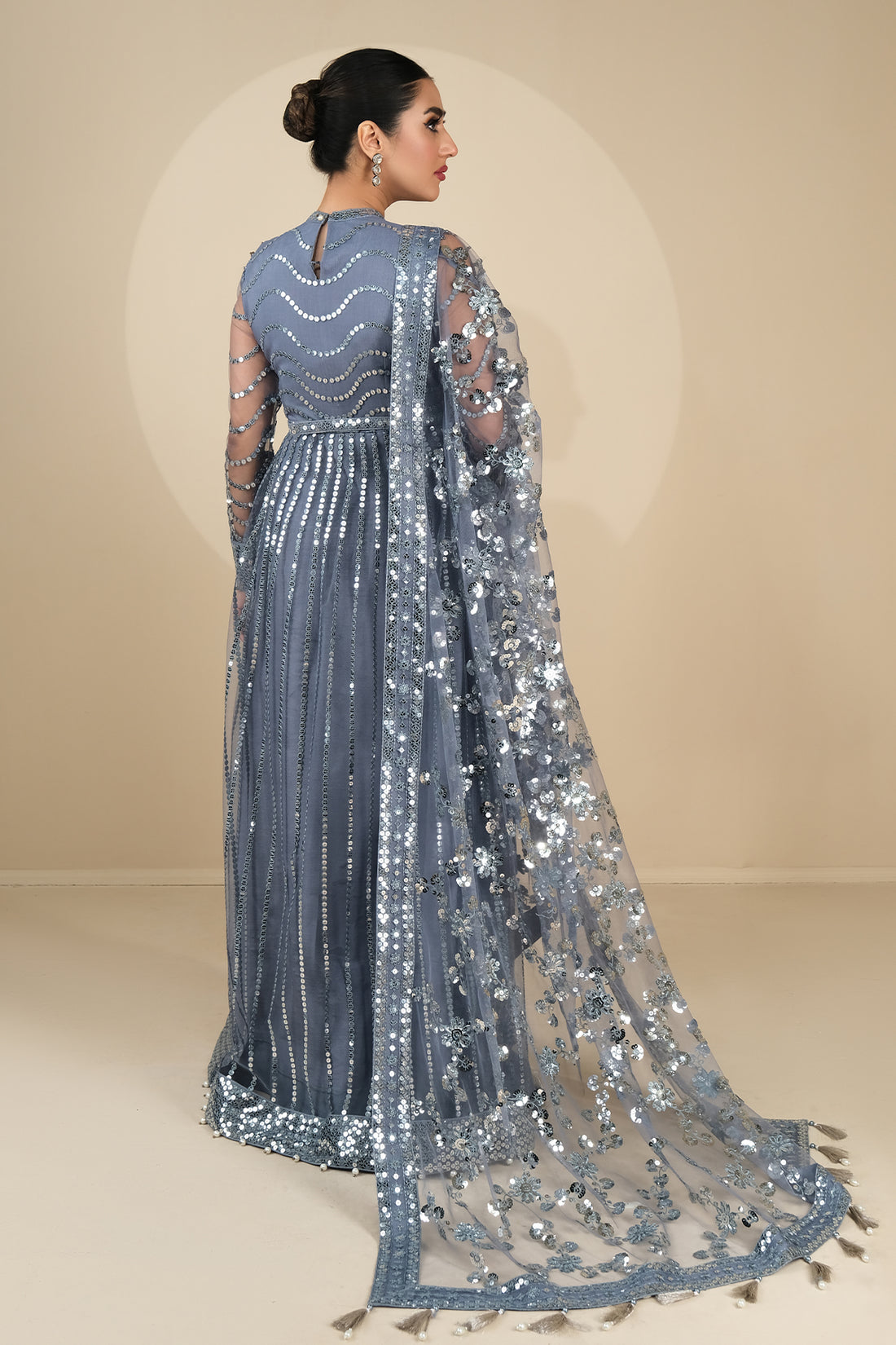 Alizeh | Formals Collection | SEFA UF-V03D02 - by - Libasekhas UK - Registered Vendor of : Alizeh - 100% Original Designer Dresss