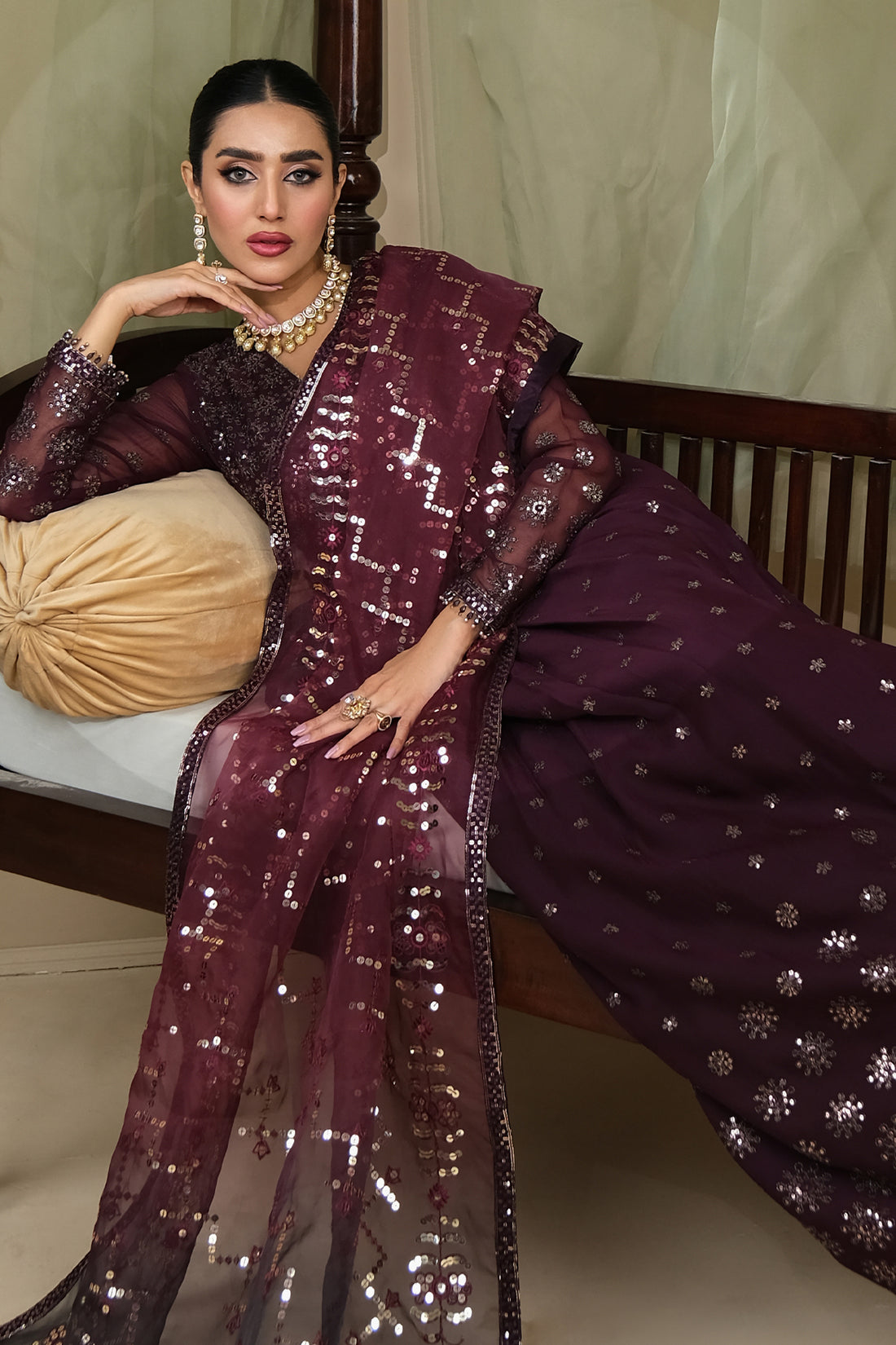 Alizeh | Formals Collection | ZURI UF-V03D03 - by - Libasekhas UK - Registered Vendor of : Alizeh - 100% Original Designer Dresss