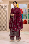 Alizeh | Dua Formals 23 | DUA-V01D06A- AMAYA ( MAGENTA ) - by - Libasekhas UK - Registered Vendor of : Alizeh - 100% Original Designer Dresss