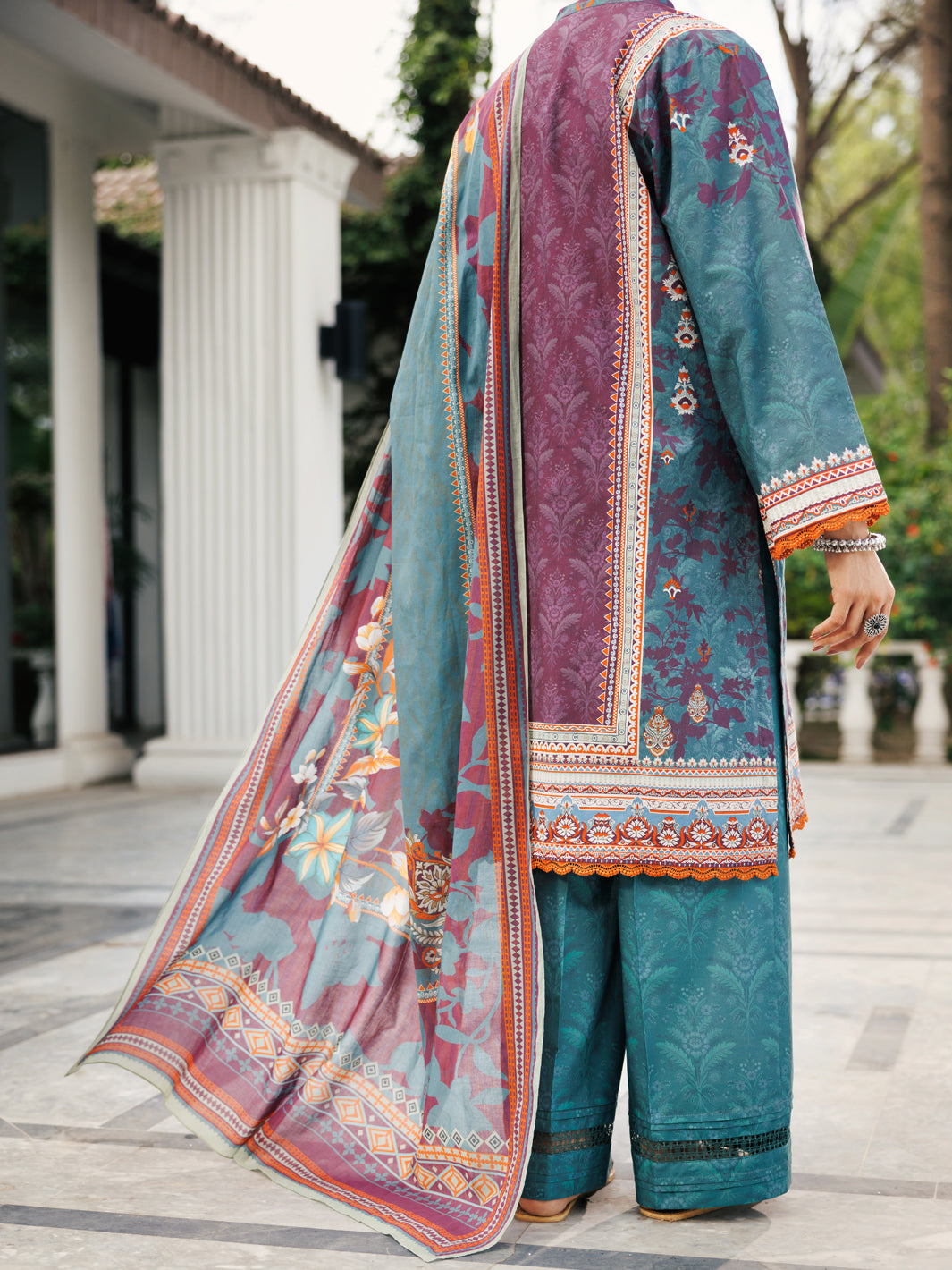 Almirah | Traditional Tale | ALP-3PS-2119 - by - Libasekhas UK - Registered Vendor of : Almirah - 100% Original Designer Dresss