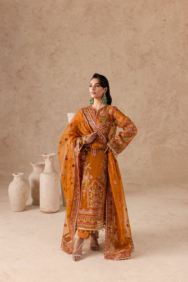 Imran Ramzan | ChÃ¨rie | Amber Mist - by - Libasekhas UK - Registered Vendor of : Imran Ramzan - 100% Original Designer Dresss