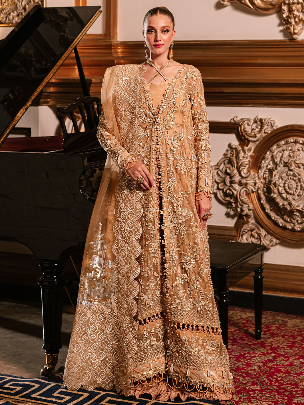 Parishay | Cindrella Luxury Formals | AMBRE - by - Libasekhas UK - Registered Vendor of : Parishay - 100% Original Designer Dresss