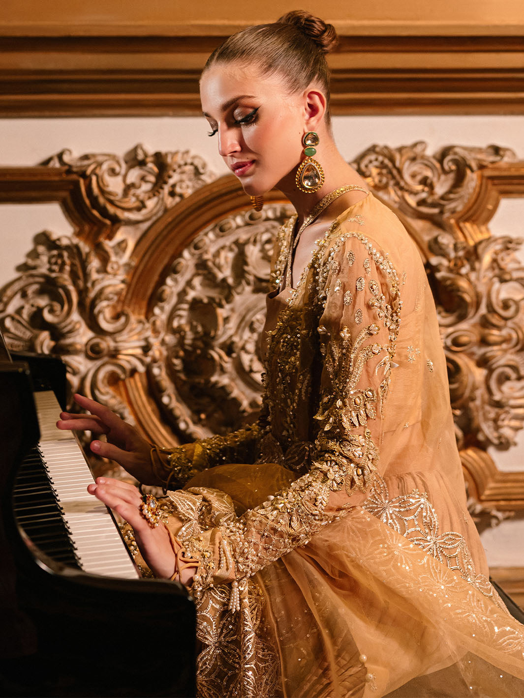 Parishay | Cindrella Luxury Formals | AMBRE - by - Libasekhas UK - Registered Vendor of : Parishay - 100% Original Designer Dresss