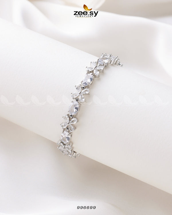 Lisianthus Bracelet - by - Libasekhas UK - Registered Vendor of : Zeesy - 100% Original Designer Dresss