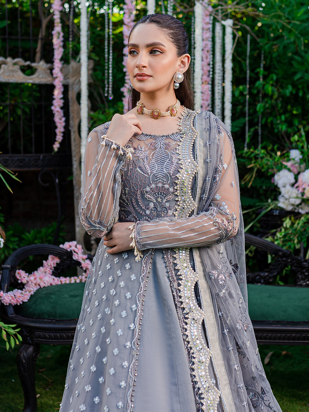 Izel | Heeriye Festive Collection | Jashn e Bahara - by - Libasekhas UK - Registered Vendor of : Izel - 100% Original Designer Dresss