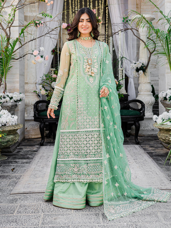 Izel | Heeriye Festive Collection | Sakhi - by - Libasekhas UK - Registered Vendor of : Izel - 100% Original Designer Dresss