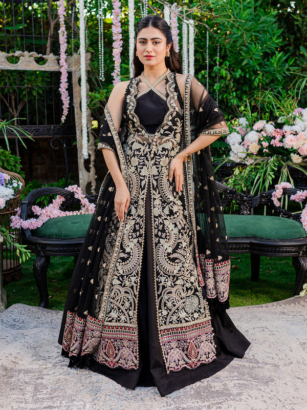 Izel | Heeriye Festive Collection |Surmaya - by - Libasekhas UK - Registered Vendor of : Izel - 100% Original Designer Dresss