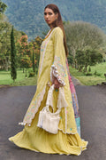 Ansab Jahangir | Zoha Lawn 24 | MARIGOLD - by - Libasekhas UK - Registered Vendor of : Ansab Jahangir - 100% Original Designer Dresss