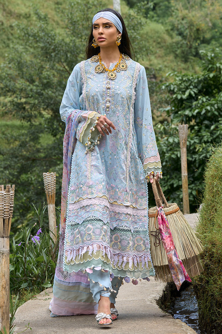 Ansab Jahangir | Zoha Lawn 24 | HELICONIA - by - Libasekhas UK - Registered Vendor of : Ansab Jahangir - 100% Original Designer Dresss
