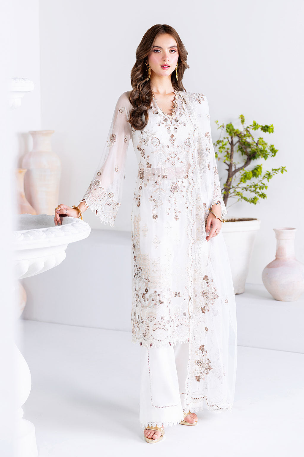 Ramsha | Arzoo Chiffon | U-205 - by Libasekhas UK - Registered Vendor of : Ramsha - 100% Original Designer Dress