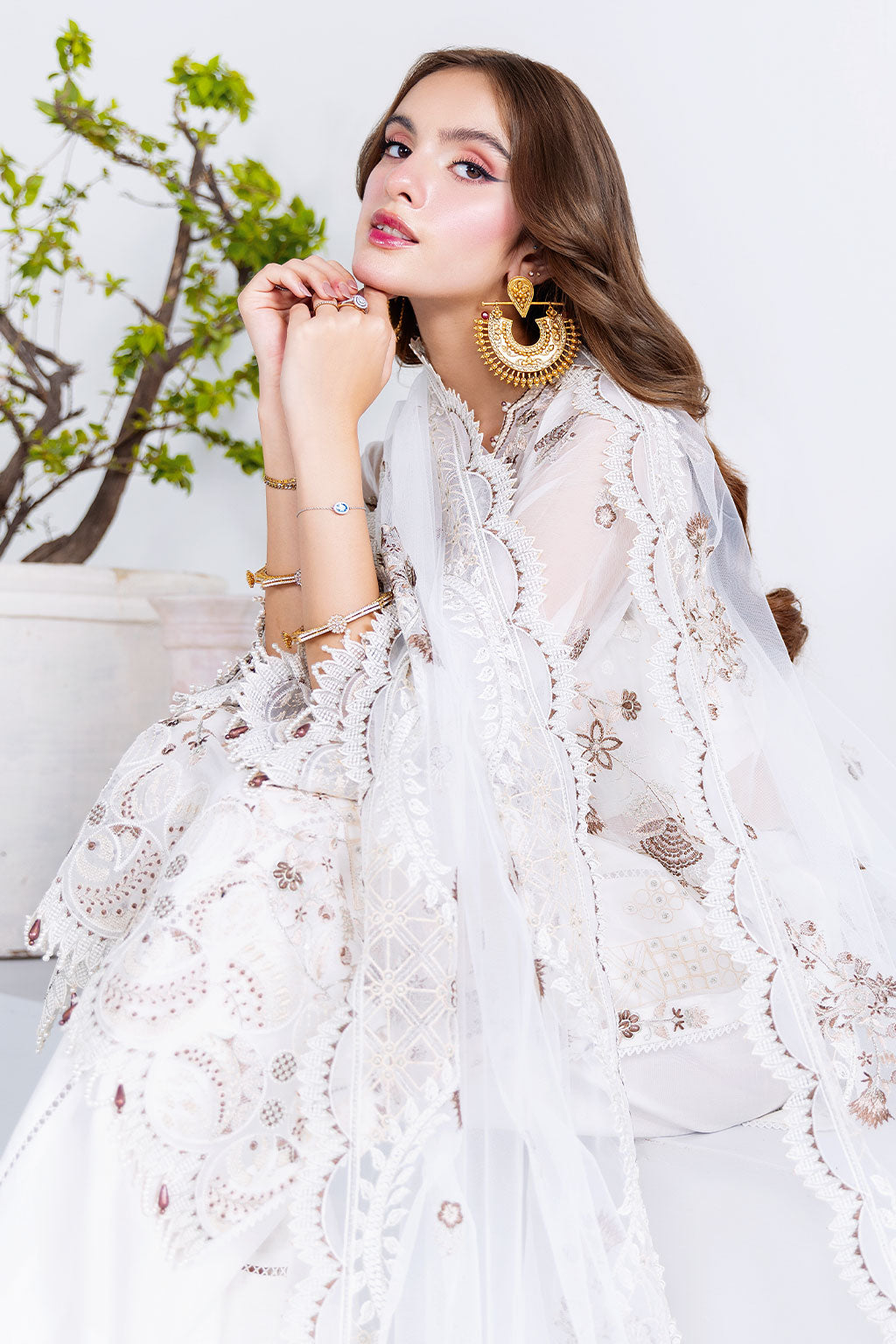 Ramsha | Arzoo Chiffon | U-205 - by Libasekhas UK - Registered Vendor of : Ramsha - 100% Original Designer Dress